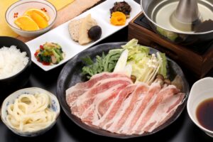 Hida pork chabu-shabu