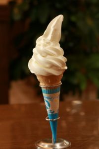 Hida kogen milk soft serve