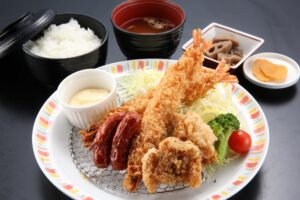 エビフライ定食