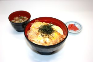 pork cutlet rice bowl