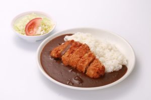 Pork cutlet curry and rice