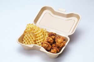 Hida style fried chicken＆Criss cut fries
