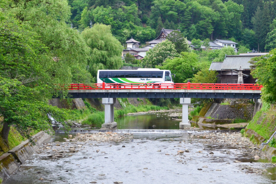 濃飛バス×飛騨高山（中橋）