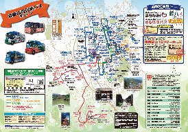 高山市中心部バス路線図