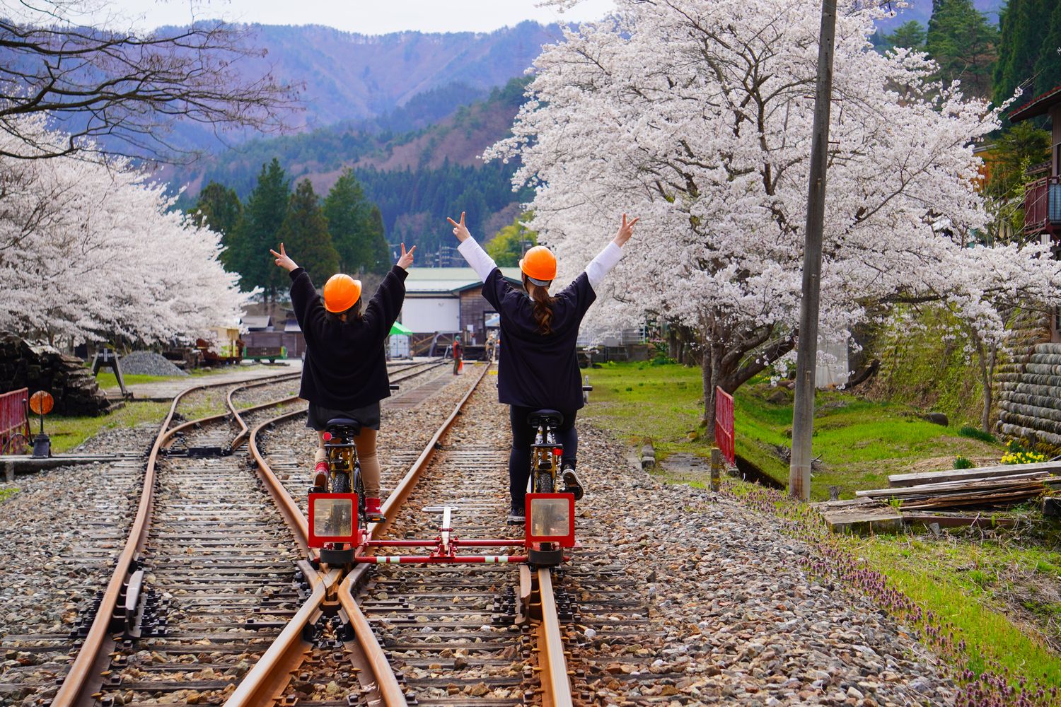 Rail Mountain Bike Gattan Go!!  Town Course【B】