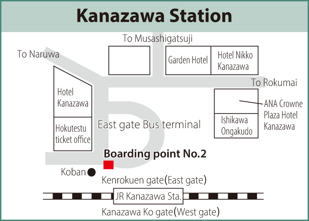 Estaciones de Nohi Bus ubicación y plano - Estación de bus de Shirakawago ✈️ Foro Japón y Corea
